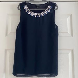 Ann Taylor Beaded Tank (Size XS)